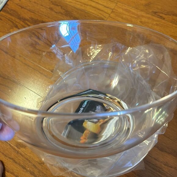 THREE acrylic transparent bowls for entertaining: chips, ice, etc. - Picture 2 of 6